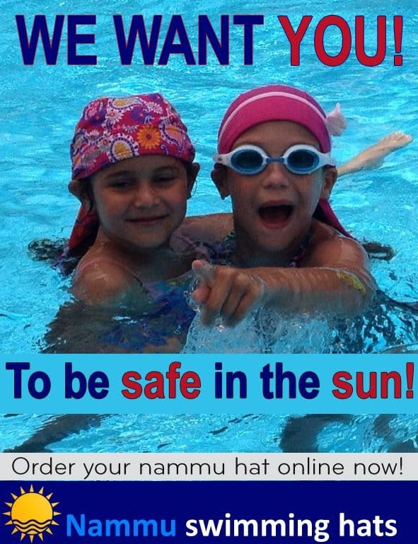 Funny Nammu Swim Hats Banners - Nammu 